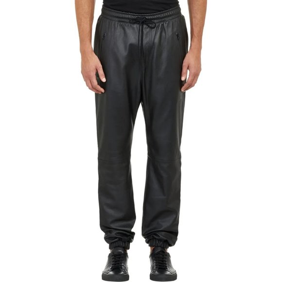 Russell Westbrook x Jordan for Barneys New York Leather Joggers XS - Picture 1 of 5